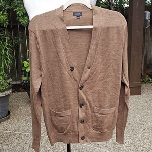 J.Crew Italian merino cardigan ,M